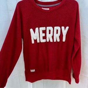 Simply Southern Red 'Merry' Sweater